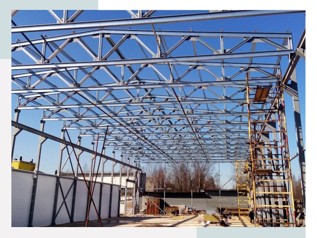 Строительство цехов в Нальчик от 622 руб. под ключ