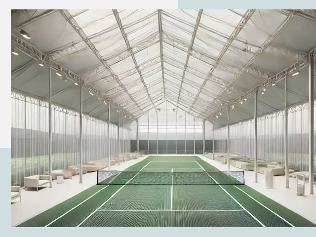 Строительство теннисных кортов в Нальчике