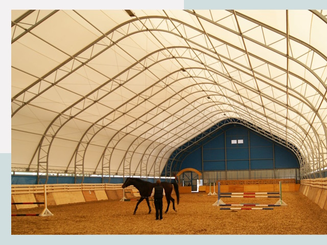 Строительство конных манежей в Нальчике