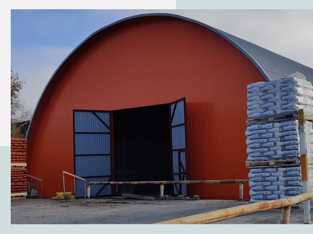 Полукруглые ангары по цене от 622 руб. в Нальчик