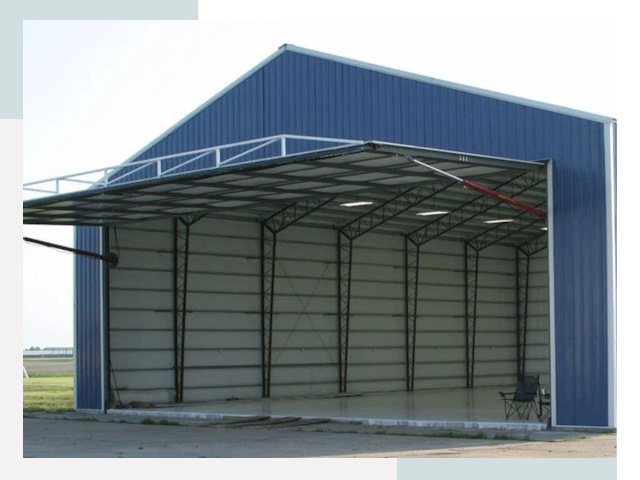 Прямо стенные ангары в Нальчике