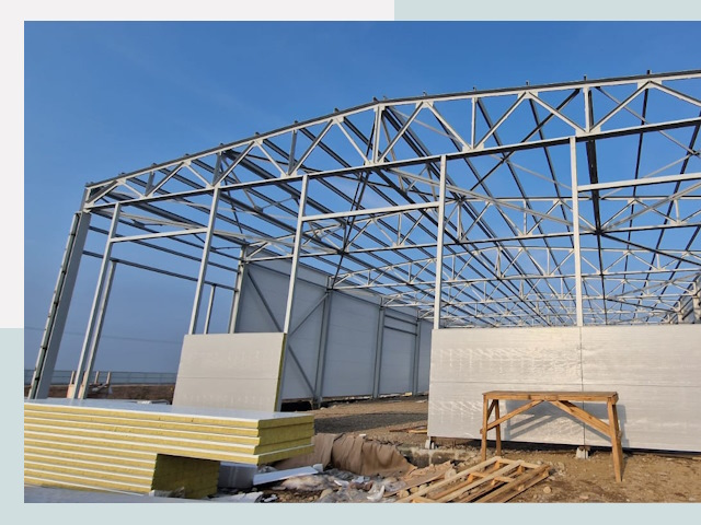 Утепленные ангары в Нальчик от 622 руб. за м²