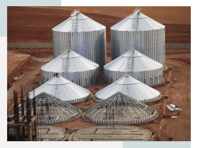 Строительство зерновых силосов в Нальчике