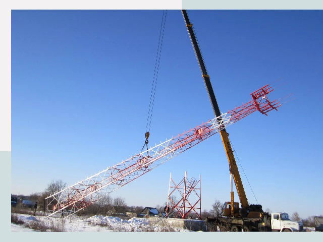 Строительство башен связи в Нальчике от 622 руб.