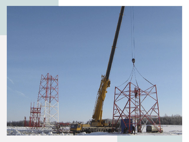 Монтаж вышек связи в Нальчике