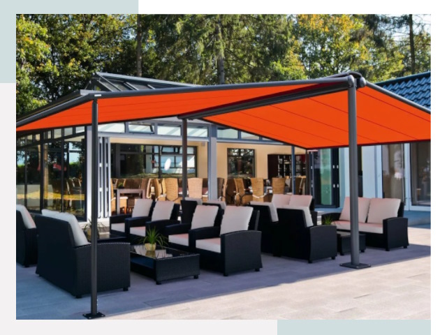 Навесы для кафе и ресторанов в Нальчике