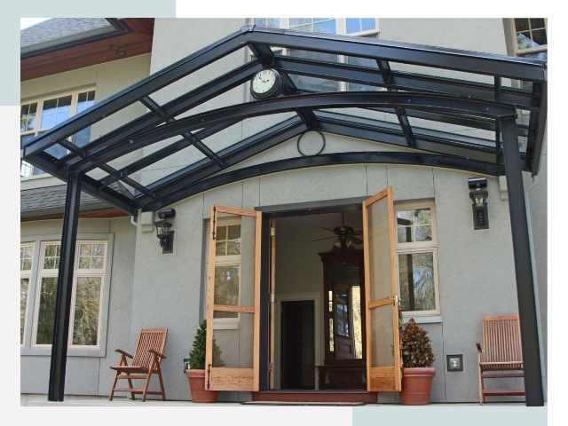 Козырьки металлические в Нальчике