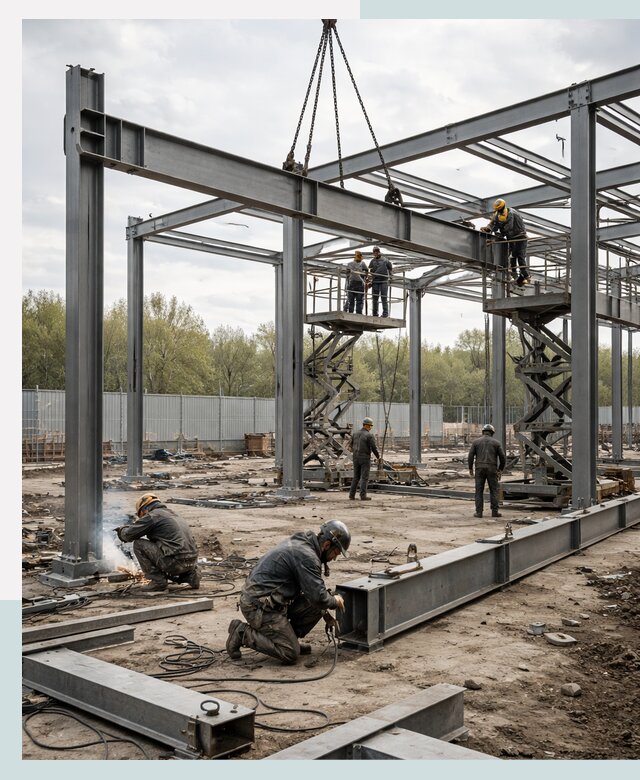 Строительство выставочных павильонов из металлоконструкций в Нальчике