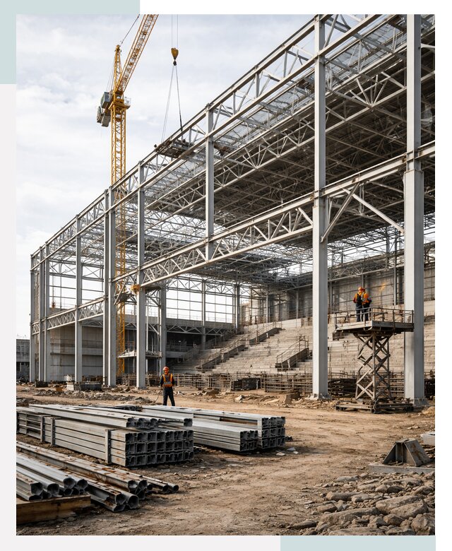 Строительство спортивных комплексов в Нальчике от 31089 р. | СтальСтрой-Нль