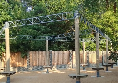 Терраса из металлоконструкций под ключ, проектирование, изготовление и монтаж от СтальСтрой-Нль